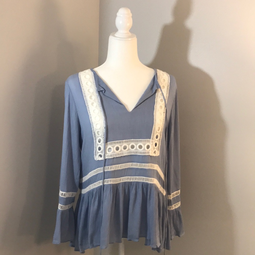 Light Blue Blouse
